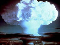 Atomic Bomb Mushroom Cloud