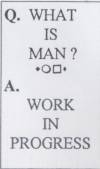 What is man?